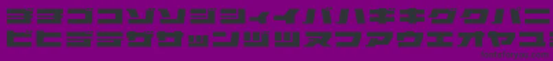 Elepkr Font – Black Fonts on Purple Background