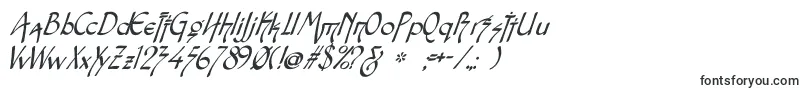 SnotmasterVItalic Font – Very narrow Fonts