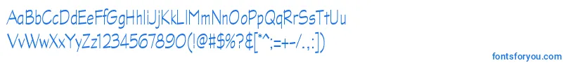 GraphitestdLightnarrow Font – Blue Fonts