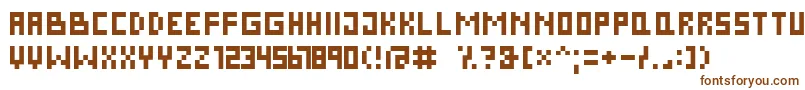 PixelCyrNormal Font – Brown Fonts