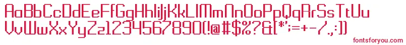 Gridking Font – Red Fonts