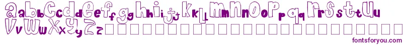 ChocolateMuffin Font – Purple Fonts on White Background