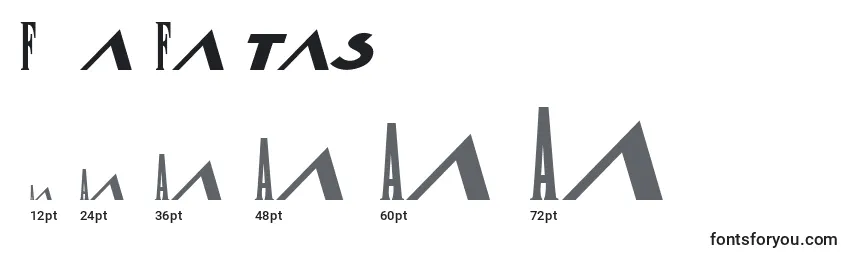 FinalFantasy Font Sizes