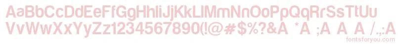 HarabaraMaisDemo-fontti – vaaleanpunaiset fontit