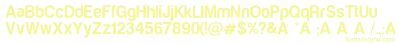 HarabaraMaisDemo-Schriftart – Gelbe Schriften