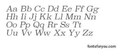 SuperclarendonltItalic-fontti