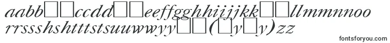 fuente UkCaslonItalic – Fuentes hausa