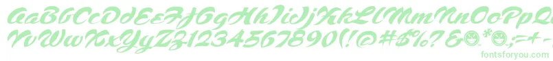 Script1VoodooScriptFreeware Font – Green Fonts