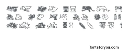 Aztecdaysigns-fontti