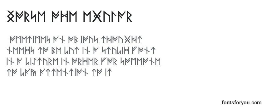 NorseCodeRegular Font