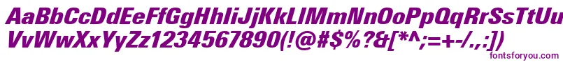UniversNextProExtrablackCondensedItalic Font – Purple Fonts