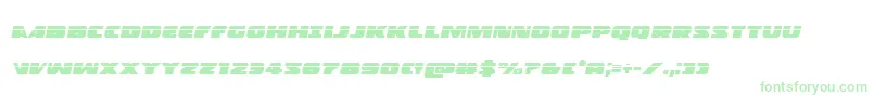 Policecruiserlasital Font – Green Fonts on White Background