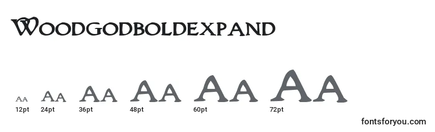 Woodgodboldexpand Font Sizes