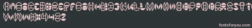 Dragon ffy Font – Pink Fonts on Black Background