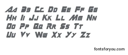 Обзор шрифта GinRaiItalic