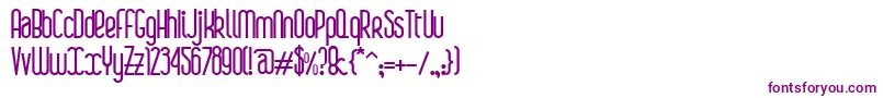 BoaР™Bold-Schriftart – Violette Schriften