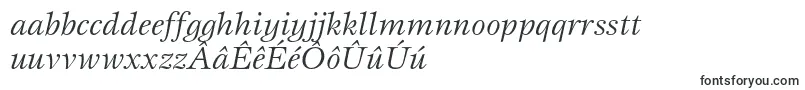Шрифт EspritstdBookitalic – фризские шрифты