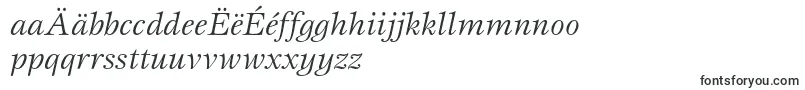EspritstdBookitalic-fontti – makedonian fontit