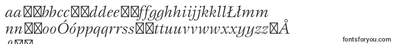 Шрифт EspritstdBookitalic – польские шрифты