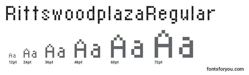 RittswoodplazaRegular Font Sizes