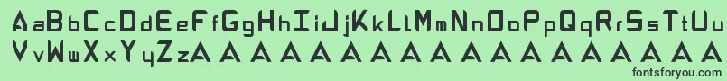En savoir plus sur la police AbandonAlphabeta Police AbandonAlphabeta – polices noires sur fond vert