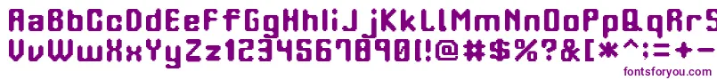 OrangePhone Font – Purple Fonts on White Background