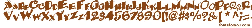 BackRegularTtstd Font – Brown Fonts