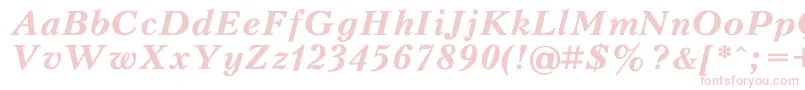 Kudrias2 Font – Pink Fonts on White Background