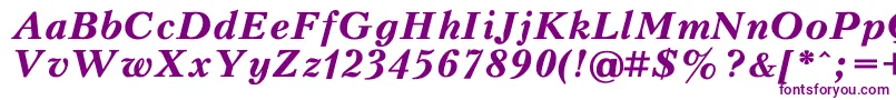 Kudrias2 Font – Purple Fonts on White Background
