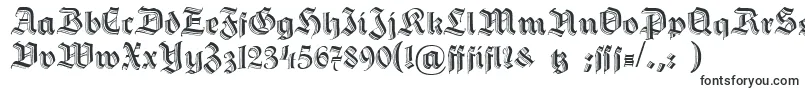 HermannGotischc-fontti – Kirjoituksille fontit