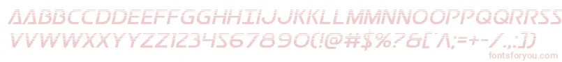 Postmasterhalf Font – Pink Fonts on White Background