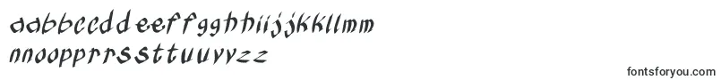 フォントKleinskruschkursiv – エスペラントフォント