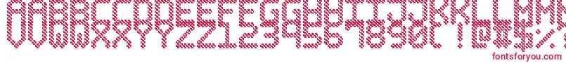 BubblePixel7Hatch Font – Red Fonts