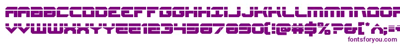 Gearheadlaser Font – Purple Fonts on White Background