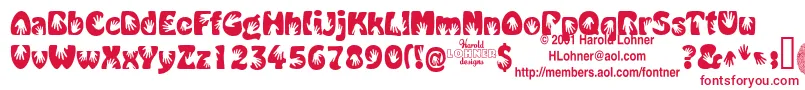 Handmedown Font – Red Fonts