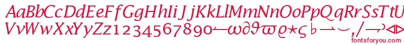 MachadomathalternateextsskRegular Font – Red Fonts