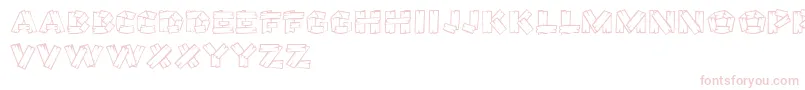 GeTreeHouse Font – Pink Fonts on White Background