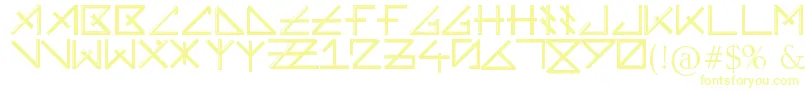 Unearthed Font – Yellow Fonts