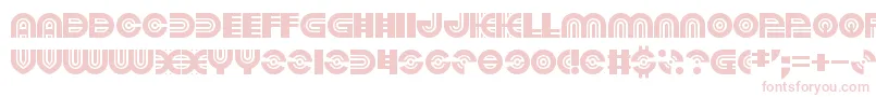 PoundsOfViolence Font – Pink Fonts on White Background