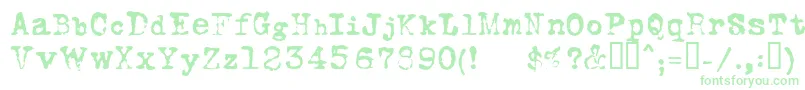 FoxscriptNormal Font – Green Fonts