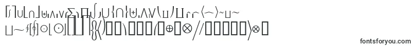 Machadomathextensionssk Font – Fonts for Corel Draw