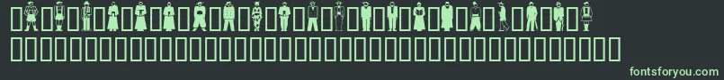 Más sobre la fuente GeStylizedPeople fuente GeStylizedPeople – Fuentes Verdes Sobre Fondo Negro