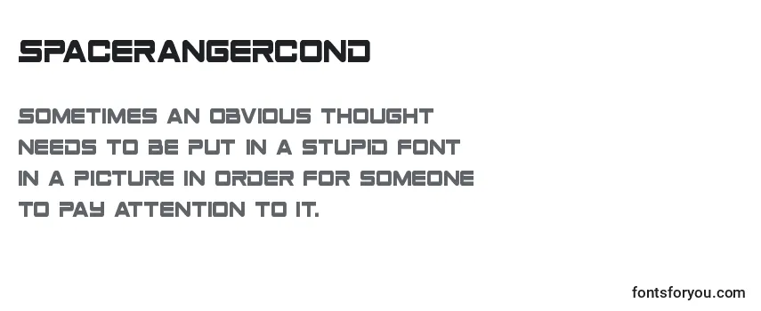 Spacerangercond Font