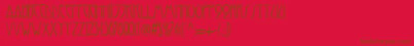 En savoir plus sur la police Reynold Police Reynold – polices brunes sur fond rouge