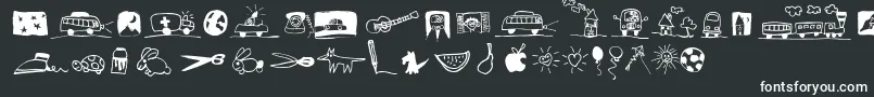 More about PfkidsLilstuff Font PfkidsLilstuff Font – White Fonts
