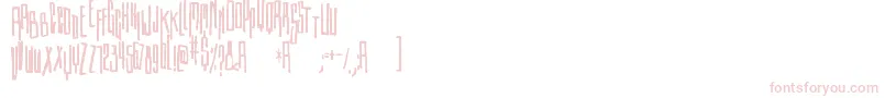 Etiketafont-Schriftart – Rosa Schriften