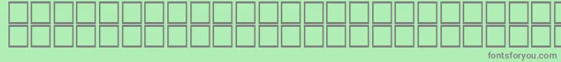 Шрифт AlSayf – серые шрифты на зелёном фоне