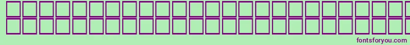 AlSayf Font – Purple Fonts on Green Background