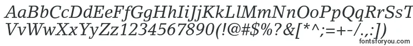 LinoletterstdItalic Font – Fonts for Discord