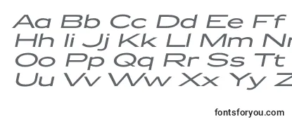 Review of the Zeppelin52Italic Font